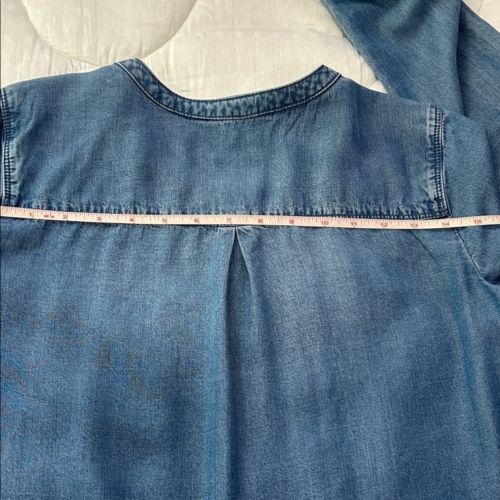 J. Jill Blue Denim Tunic - Picture 7 of 10